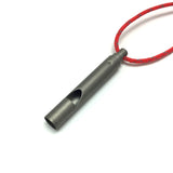 Vargo Titanium EDC whistle with Lanyard