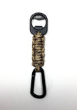 Crkt Paracord EDC  Bottle Opener keychain Tan Full view