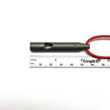 Vargo Titanium EDC whistle length