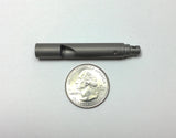 Vargo Titanium EDC whistle compared to a quarter