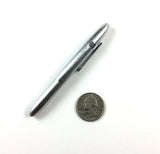 Fisher Space Pen Brushed Chrome w/clip size comparison